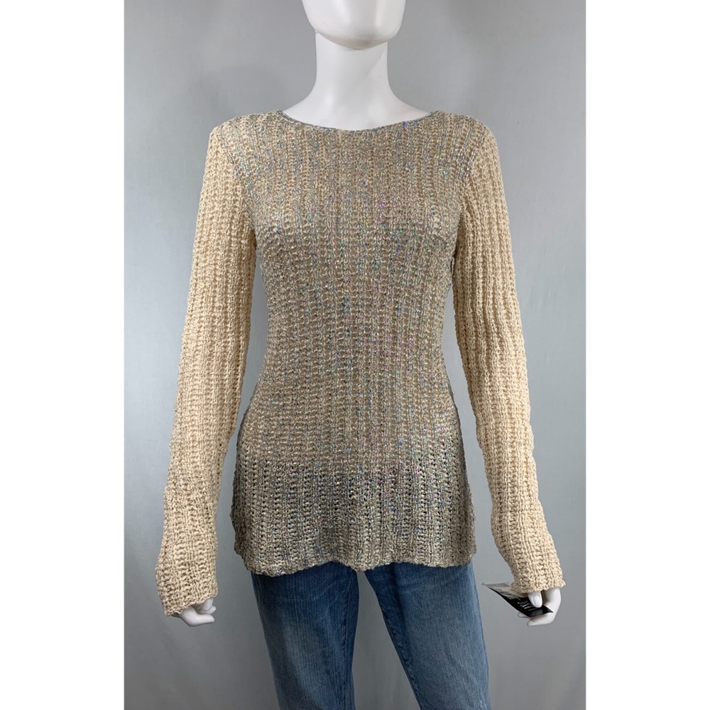 ๐ซSOLD๐ซButtercream and sprinkles sweater - Picture 1 of 8